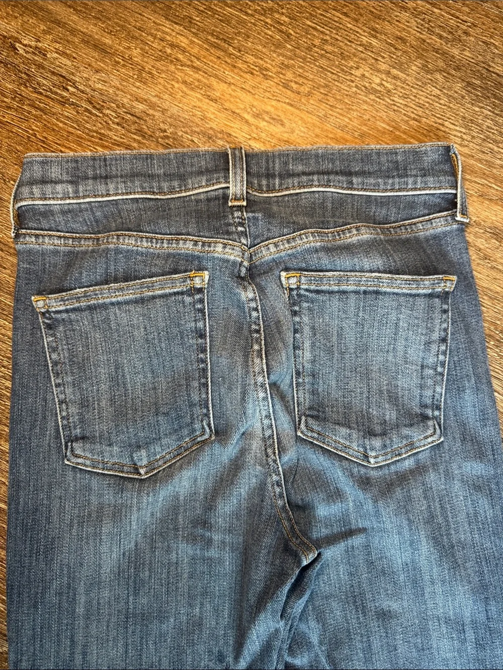 AYR The Pop Classic Straight-Leg Jeans Medium Wash Size 27
